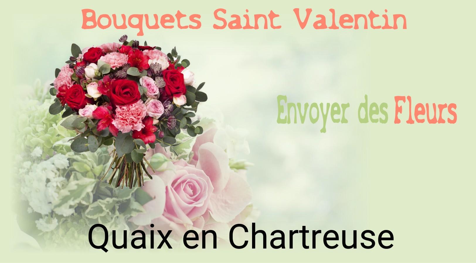 Roses de Saint-Valentin livrées à Quaix-en-Chartreuse